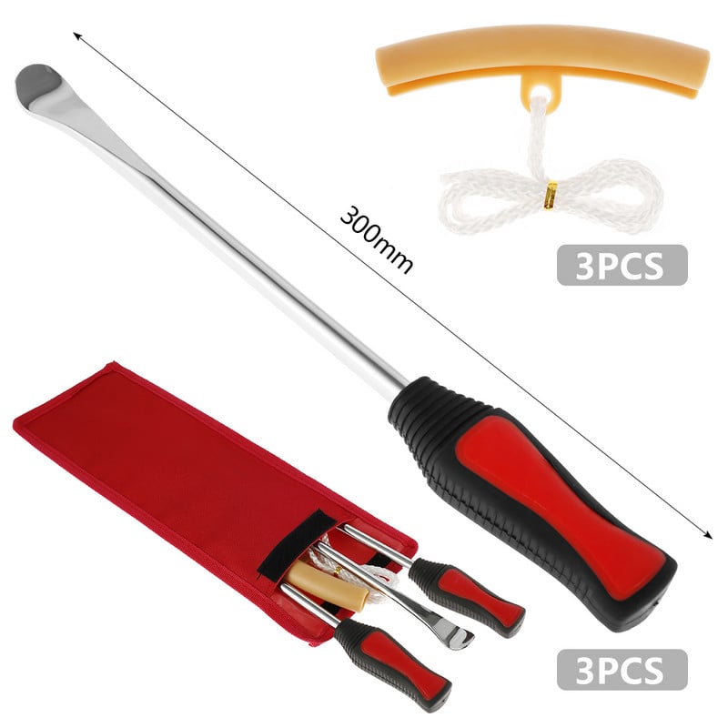 Instrument de reparare a anvelopelor pentru motociclete Pârghii pentru schimbarea anvelopei Kit de anvelope cu lingură automată 30CM Pârghii pentru anvelope pentru bicicletă Protector pentru jante cu lingură Instrument pentru repararea anvelopei