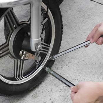 Μοχλοί ελαστικών 40 cm Εργαλεία ταχυτήτων Ανθεκτικό μεταλλικό εργαλείο αφαίρεσης ελαστικών από χάλυβα Μεταλλική ράβδος κορακιού Αξεσουάρ επισκευής ελαστικών μοτοσικλετών ποδηλασίας