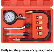 NOU 0-300psi Tester de compresie pentru motor pe benzină Cilindru pentru motor pe benzină pentru autoturism Tester pentru manometru auto Test auto