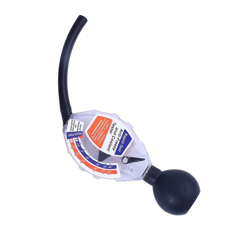 Radiatoriaus aušinimo skysčio vandens testerio testas etilo glikolio antifrizo patikrinimo priemonės patikrinimas specialių aušinimo skysčio priedų aušinimo sistema