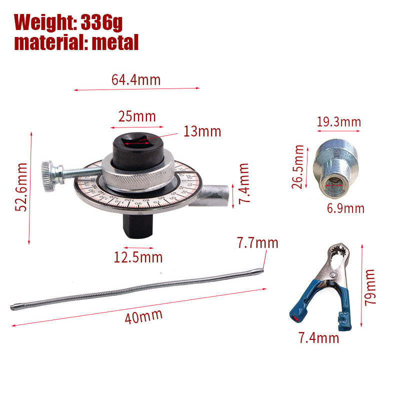 Ροπή μετρητή γωνίας οχήματος Μετρητής ροπής Ροπής μετρητής γωνίας ροπής Γωνιακός μετρητής ροπής Γωνιακό κλειδί Όργανο μέτρησης γωνίας δείκτης