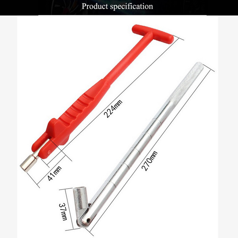 Σωλήνας εξολκέα στελέχους βαλβίδας ελαστικών Εργαλεία επισκευής μεταλλικών ελαστικών Βαλβίδα Πυρήνας αφαίρεσης μοτοσικλέτας αυτοκινήτου