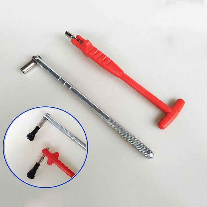 Σωλήνας εξολκέα στελέχους βαλβίδας ελαστικών Εργαλεία επισκευής μεταλλικών ελαστικών Βαλβίδα Πυρήνας αφαίρεσης μοτοσικλέτας αυτοκινήτου