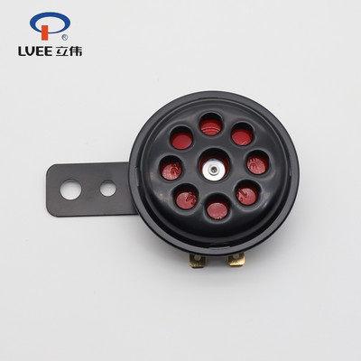 LVEE DL70 sorozat 12v motorkürt Univerzális vízálló elektromos kürt 12V 105db Motoros robogó Loud Sound fekete