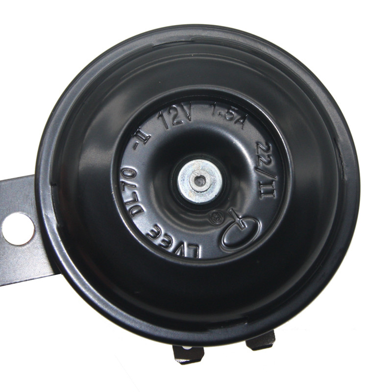 LVEE DL70 sorozat 12v motorkürt Univerzális vízálló elektromos kürt 12V 105db Motoros robogó Loud Sound fekete