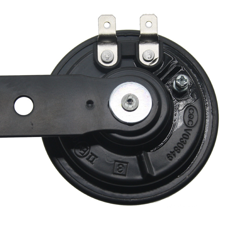 LVEE DL70 sorozat 12v motorkürt Univerzális vízálló elektromos kürt 12V 105db Motoros robogó Loud Sound fekete