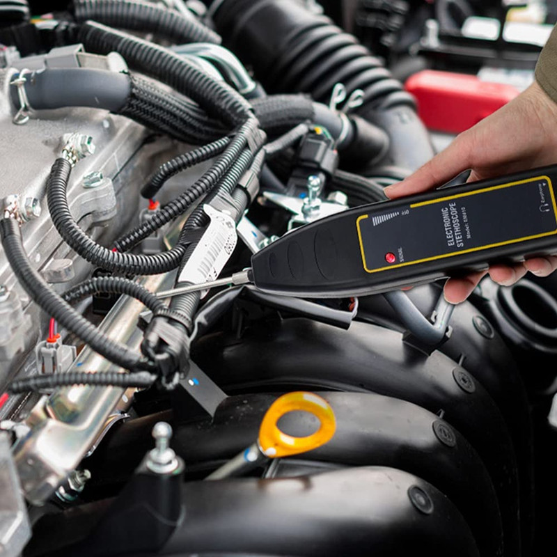 EM410 Ηλεκτρονικό στηθοσκόπιο Ανιχνευτής θορύβου αυτοκινήτου Διαγνωστική συσκευή ακρόασης Μηχάνημα ανιχνευτής θορύβου για αυτοκίνητα