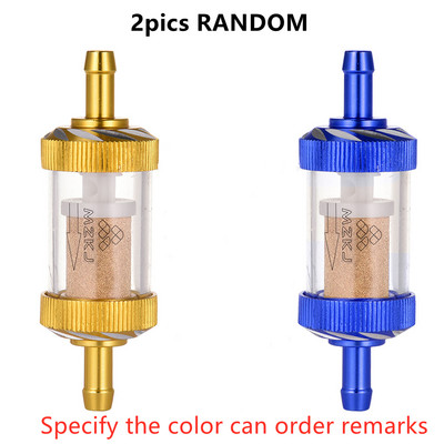 Motociklų dujų kuro benzino alyvos filtras automobilio keitimas kuro filtro keitimo atskirtuvas dviračių motociklams priedams keturračiams nešvarumams