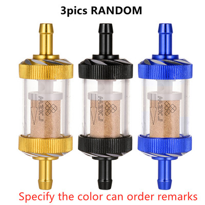 Motociklų dujų kuro benzino alyvos filtras automobilio keitimas kuro filtro keitimo atskirtuvas dviračių motociklams priedams keturračiams nešvarumams