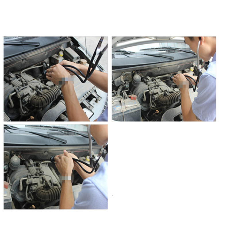 Pentru 1 buc mecanică cilindru auto stetoscop bloc motor diagnosticare instrumente auditive auto detector durabil de motor navă gratuită