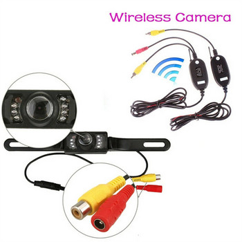 Εφεδρική κάμερα Ασύρματη κάμερα αυτοκινήτου πίσω όψης HD Parking Night Vision + Οθόνη 5\