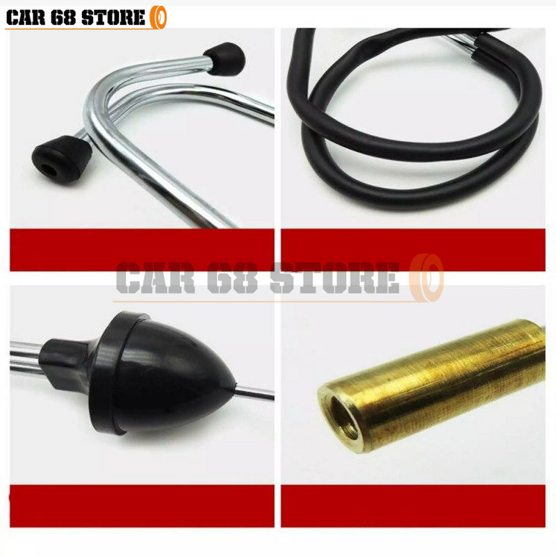 Στηθοσκόπιο αυτοκινήτου Εργαλείο ακοής αυτοκινήτου Μη φυσιολογικός ήχος Διαγνωστική συσκευή Μηχανική Κύλινδρος κινητήρας Αξεσουάρ ακοής