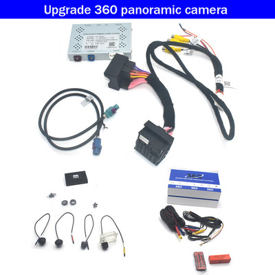 ZJCGO εργοστασιακή αναβάθμιση οθόνης αυτοκινήτου Μπροστινή πίσω όψη Dash Cam DVR 360 Πανοραμική κάμερα για Mercedes Benz ABC Class W176 W246 W204