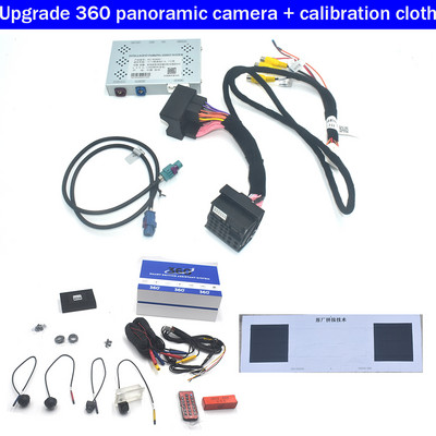 ZJCGO εργοστασιακή αναβάθμιση οθόνης αυτοκινήτου Μπροστινή πίσω όψη Dash Cam DVR 360 Πανοραμική κάμερα για Mercedes Benz ABC Class W176 W246 W204