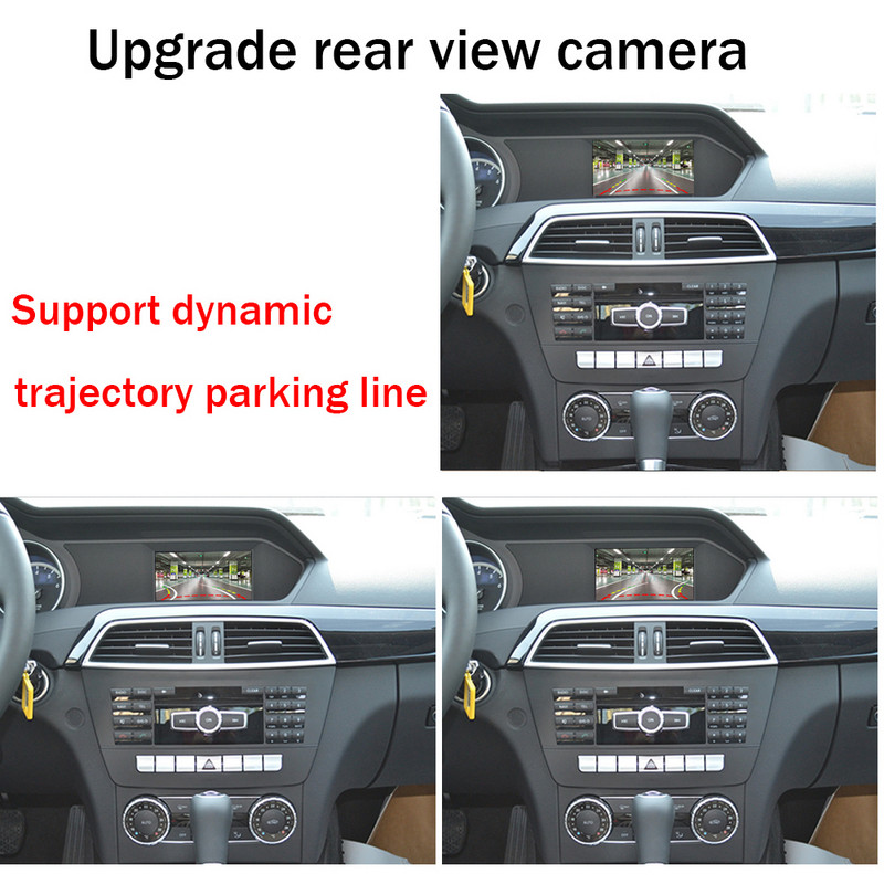 ZJCGO εργοστασιακή αναβάθμιση οθόνης αυτοκινήτου Μπροστινή πίσω όψη Dash Cam DVR 360 Πανοραμική κάμερα για Mercedes Benz ABC Class W176 W246 W204