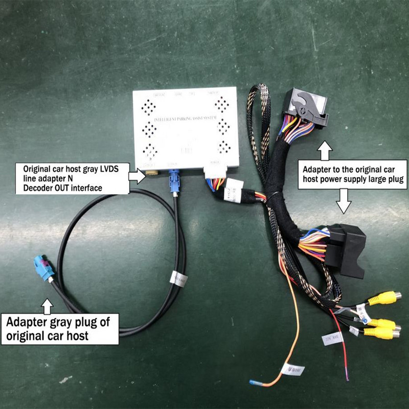 ZJCGO εργοστασιακή αναβάθμιση οθόνης αυτοκινήτου Μπροστινή πίσω όψη Dash Cam DVR 360 Πανοραμική κάμερα για Mercedes Benz ABC Class W176 W246 W204
