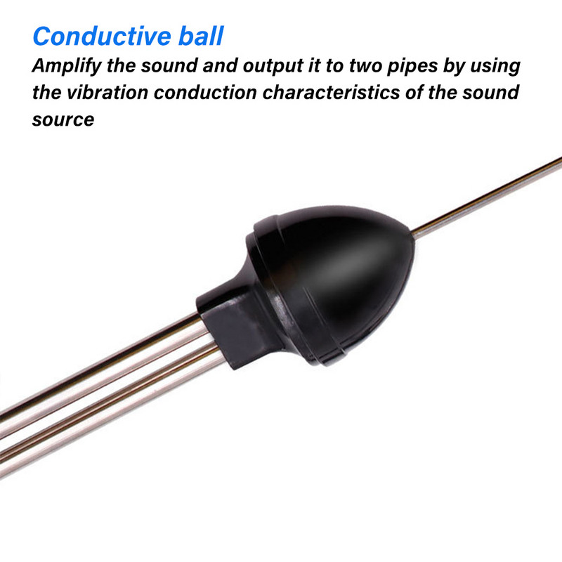 Επαγγελματικό στηθοσκόπιο με κυλίνδρους αυτοκινήτου Διαγνωστικά εργαλεία μπλοκ κινητήρα αυτοκινήτου Mechanics Stethoscope Analyzer Tester Automotive Tool