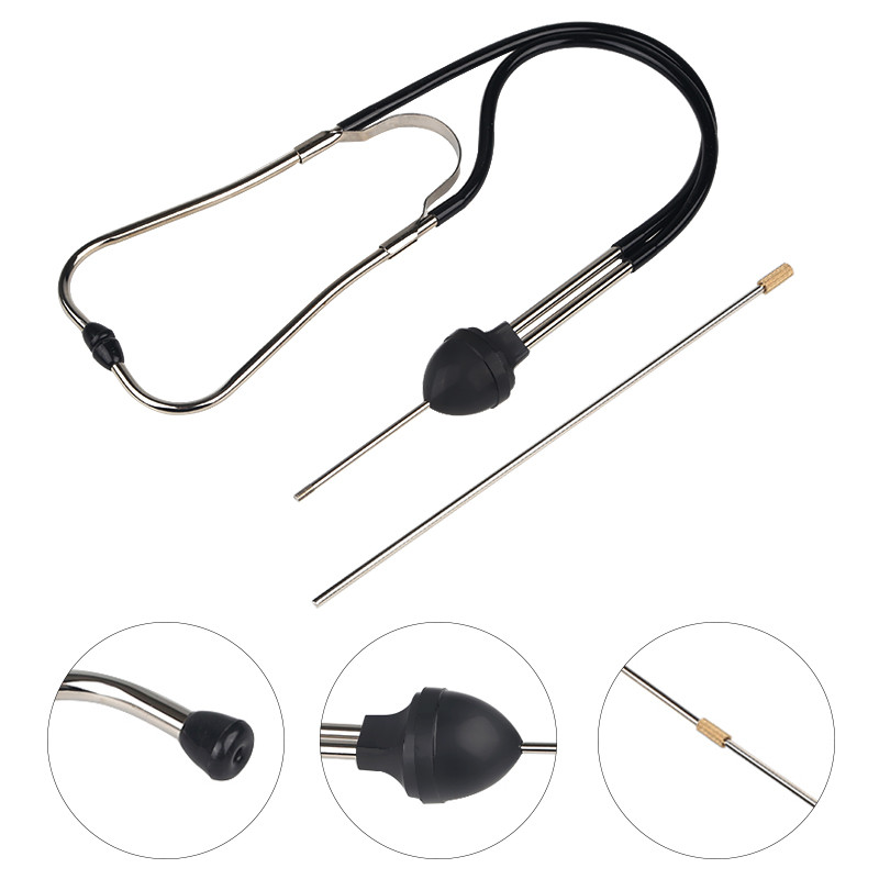 1PCS Auto Cylinder Stethoscope Mechanics Εργαλείο στηθοσκοπίου Μπλοκ κινητήρα αυτοκινήτου Διαγνωστικά εργαλεία ακοής αυτοκινήτου Δωρεάν αποστολή