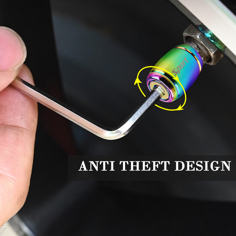 4 τμχ Καπάκια βαλβίδας ελαστικού τροχού αυτοκινήτου Καπάκια στελέχους στεφάνων ελαστικών Αερόσκονη αδιάβροχα για αυτοκίνητα Μοτοσυκλέτες Φορτηγά Ποδήλατα Αυτοκίνητο στυλ