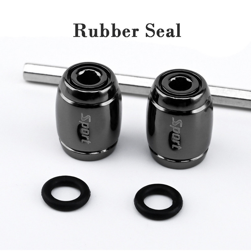 4 τμχ Καπάκια βαλβίδας ελαστικού τροχού αυτοκινήτου Καπάκια στελέχους στεφάνων ελαστικών Αερόσκονη αδιάβροχα για αυτοκίνητα Μοτοσυκλέτες Φορτηγά Ποδήλατα Αυτοκίνητο στυλ