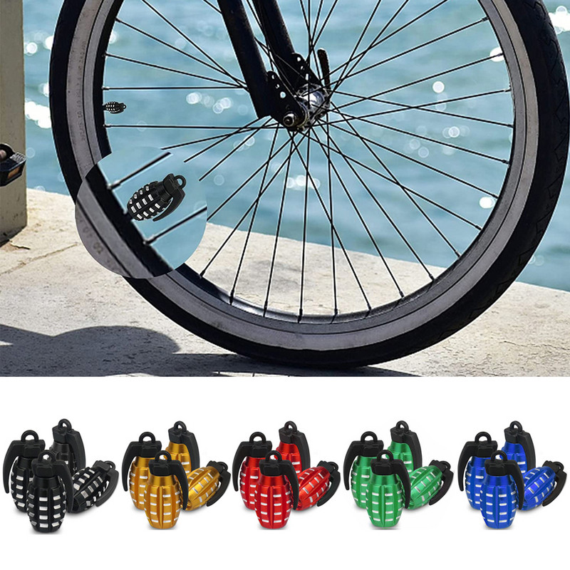 4tk auto rehvi klapi kork granaat alumiiniumist rehvi klapi varre kate õhu tolmu kork rehvi klapp veoauto jalgratta velje klapi varre kork