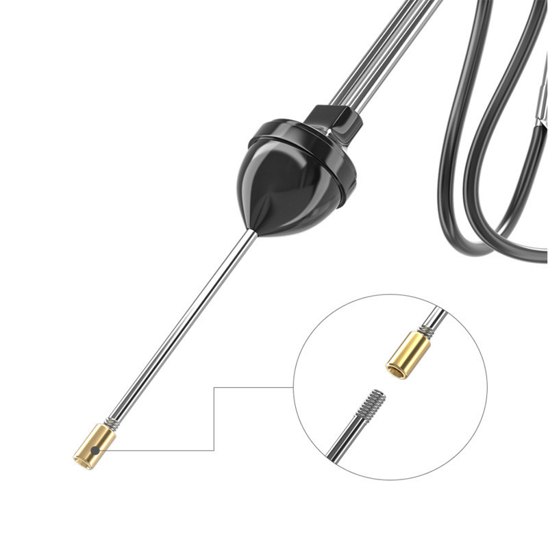 Εργαλεία επισκευής διαγνωστικής επιθεώρησης μπλοκ κυλίνδρων κινητήρα 1PCS Επαγγελματικό στηθοσκόπιο αυτοκινήτου από ανοξείδωτο χάλυβα ακοής