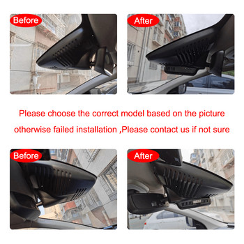 Για Volvo XC60 2015-2018 Μπροστινή και πίσω κάμερα 4K Dash Cam για Εγγραφή κάμερας αυτοκινήτου Dashcam WIFI Car Dvr Recording Devices