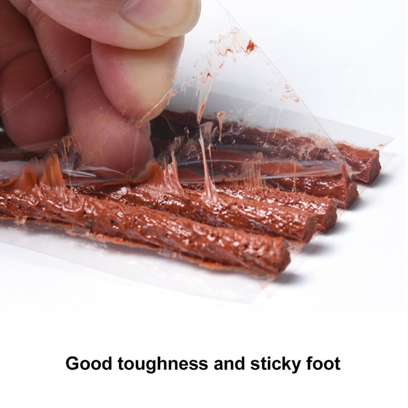 Nou set de instrumente profesionale pentru repararea anvelopelor de mașină cu benzi de cauciuc Set de dopuri pentru perforarea anvelopei fără tub pentru camion, motocicletă