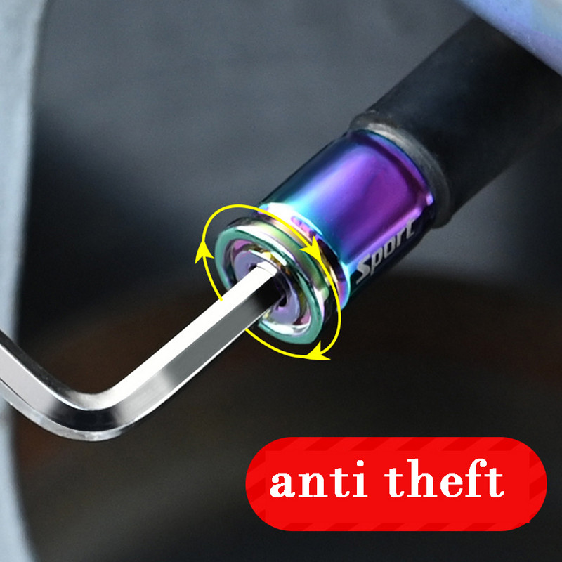 Capace antifurt pentru supape pentru anvelope sport Capace pentru supape din aliaj de aluminiu durabil Automobile Motociclete Camioane Biciclete Accesorii auto