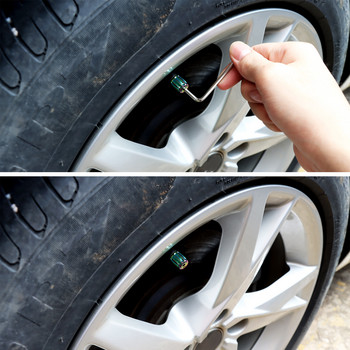 Капачки за джанти Капачка на клапана на стеблото на автомобилната гума Капачки против кражба на джантите Автомобилни гуми Капак на капачката на нипела Части за гуми Аксесоари