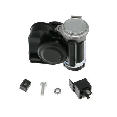 MotoLovee Vehicul 12V claxon de aer super tare melc claxon compact pentru motocicletă mașină camion barcă RV piese de modificare