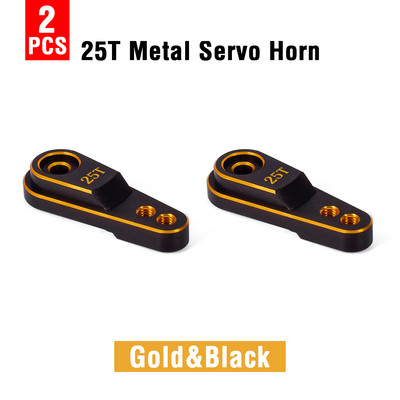 Claxon de direcție cu braț servo din metal 25T pentru Traxxas TRX4 Axial SCX10 Tamiya 1/10 RC Camion cu șenile Futaba Savox Emax HSP Servomotoare