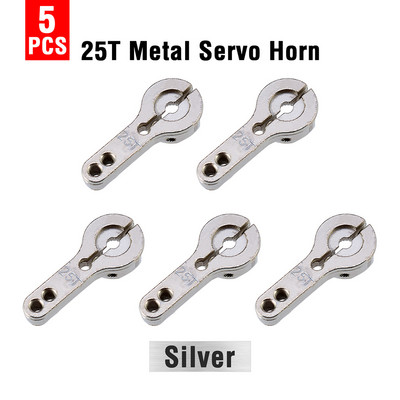 Claxon de direcție cu braț servo din metal 25T pentru Traxxas TRX4 Axial SCX10 Tamiya 1/10 RC Camion cu șenile Futaba Savox Emax HSP Servomotoare