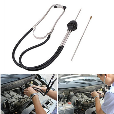 Stetoscop auto Mecanica auto Cilindru motor Stetoscop Instrument auditiv Tester auto pentru motor Instrument de diagnosticare Universal Car Styling