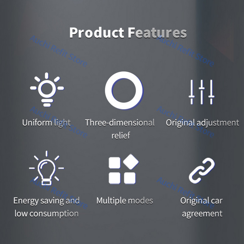 Difuzor Tweeter rotativ 4D, 64 de culori, pentru Mercedes Benz 2022 C-Class W206 C300 Auto RGB LED Lumină ambientală 3D Treble Horn Refit