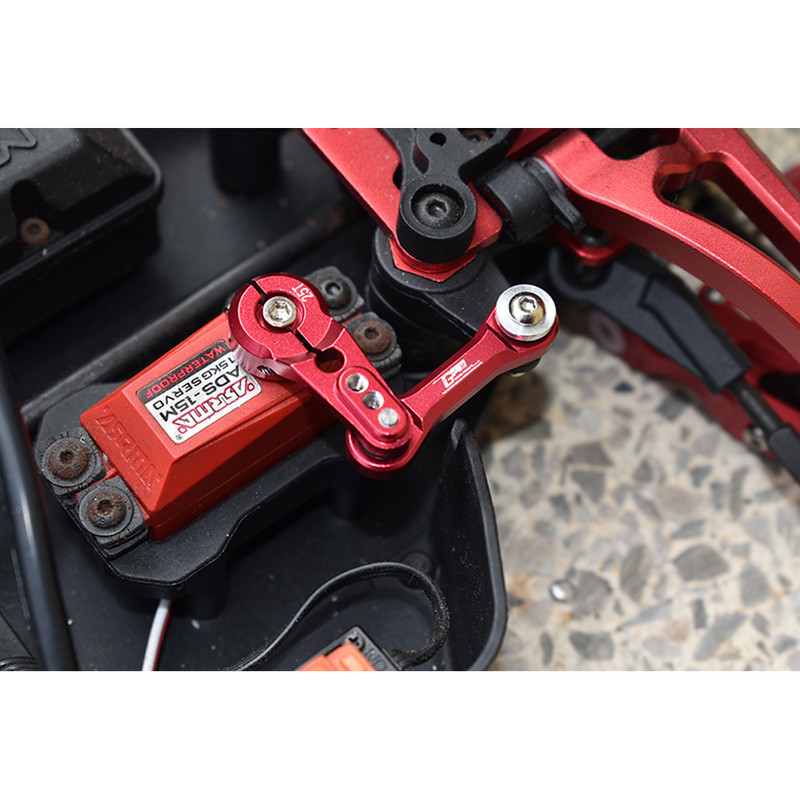 GPM fém 25T kormányszervokar kürt AR340061+AR330230 ARRMA 1/7 FIRETEAM LIMITLESS INFRACTION 1/8 KRATON OUTCAST EXB 6S-hez