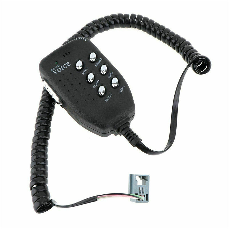 Motociklų Automobilių Nešiojami Garsiakalbiai 6 tonų policijos sirenos garsas aukštas megafono signalizacija furgono sunkvežimio valtis 100w 12v modifikacijos dalys garso signalas