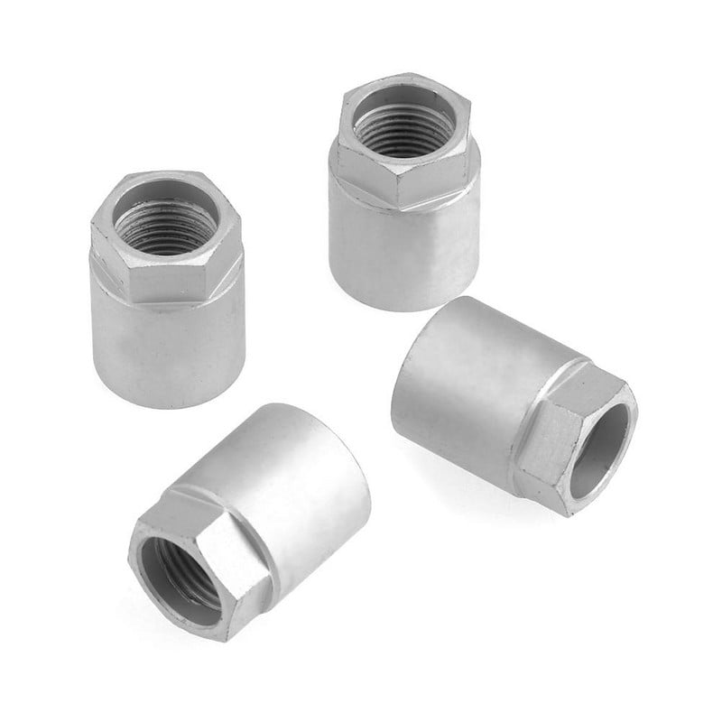 4 seturi de senzori de presiune a anvelopelor pentru reconstrucție TPMS Kit de reparații de service cu garnitură pentru capacul supapei piulițe pentru instrumente de reparare a anvelopelor Toyota 2004-2015