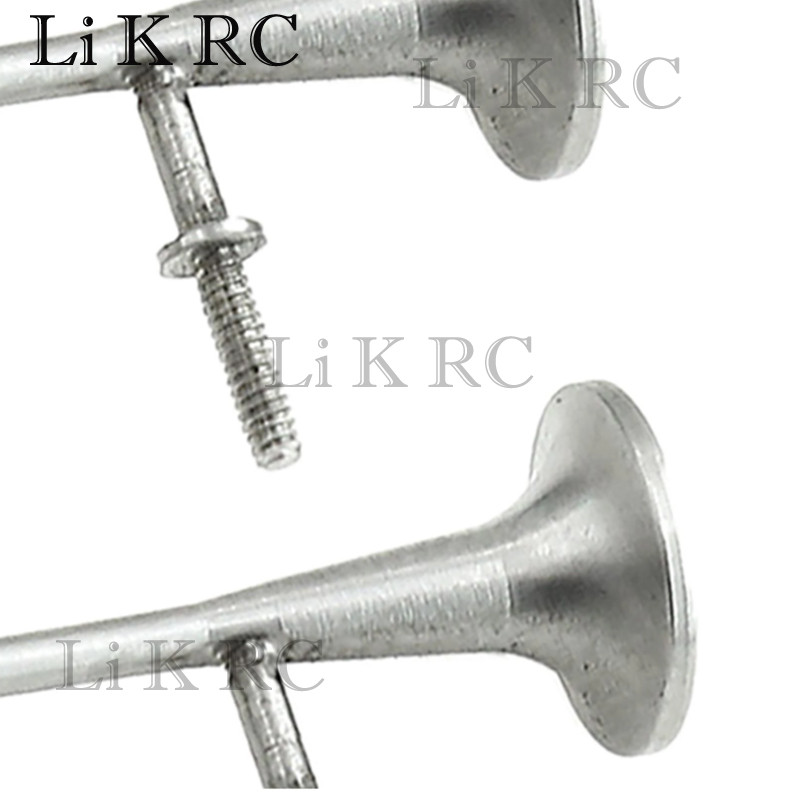 Claxon de fluier metalic pentru 1/14 1:14 RC TAMIYA King Hauler GL tractor camion model LESU