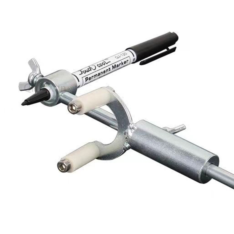 1 vnt NAUJAS automobilių įdubimų remonto ratų arkos automobilio kėbulo linijos žymėjimo įrankis, reguliuojamas diapazonas 0-20 cm, nešiojamas ir patvarus