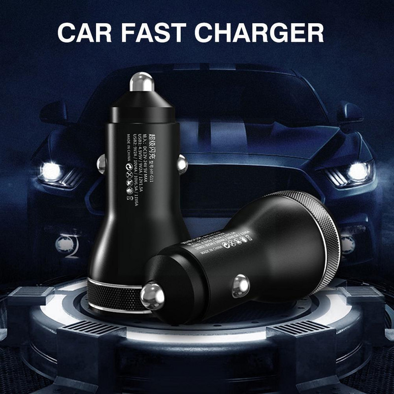 Încărcător de mașină 65W Încărcător USB pentru adaptor de alimentare auto Brichetă în mașină Încărcător de telefon pentru Iphone Oneplus K8I5