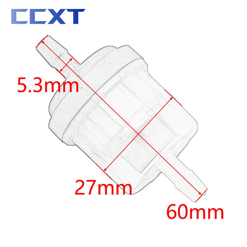 10 buc Benzină Gaz Combustibil Benzină Filtru Ulei pentru Scooter Motocicletă Dirt Bike ATV Honda Yamaha KTM Kawasaki Suzuki Universal