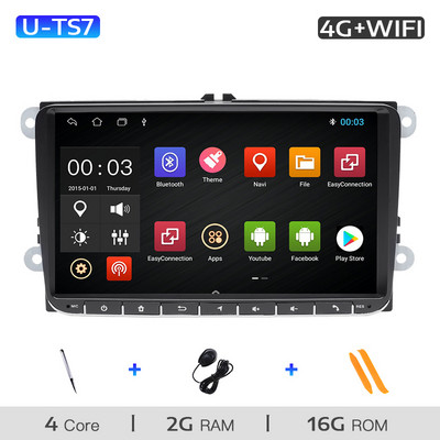 AutoRadio 2 Din Android 11 jaoks VW Passat B6 B7 CC T5 Amarok Volksagen Skoda Octavia2 superb 2 Tiguan Seat Leon Golf 56Multimedia