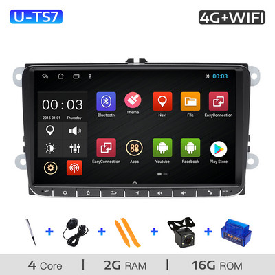 AutoRadio 2 Din Android 11 jaoks VW Passat B6 B7 CC T5 Amarok Volksagen Skoda Octavia2 superb 2 Tiguan Seat Leon Golf 56Multimedia