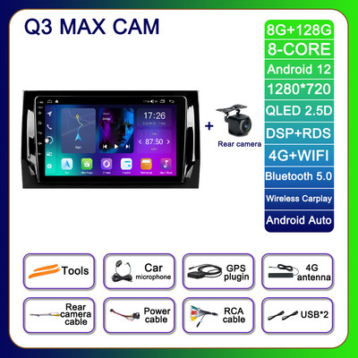 10,1-tolline Android 12 Skoda Kodiaq 2016–2021 Karoq NU7 2017–2021 autoraadio AHD videopleier 4G BT No 2din Multimeedia RDS