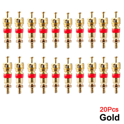 10/20/30 buc Miez de supapă de anvelopă Schrader Miez de tije de supapă american/SUA pentru majoritatea înlocuitorilor de autoturisme, RV, ATV și aer condiționat