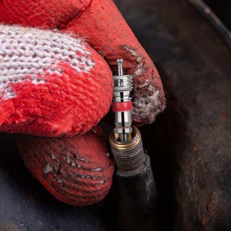 10/20/30 buc Miez de supapă de anvelopă Schrader Miez de tije de supapă american/SUA pentru majoritatea înlocuitorilor de autoturisme, RV, ATV și aer condiționat