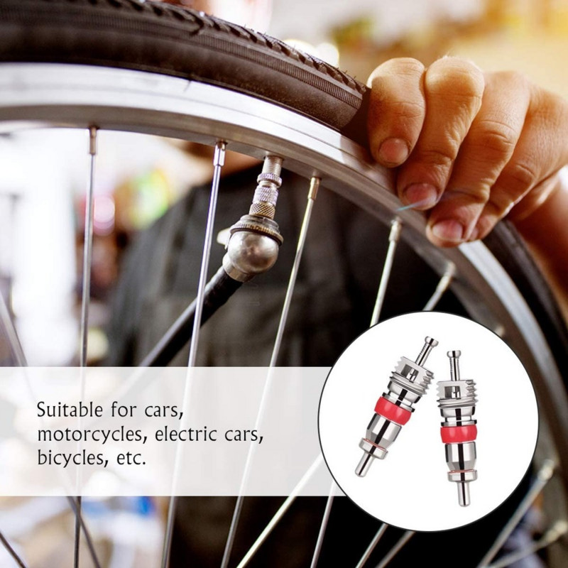 10/20/30 buc Miez de supapă de anvelopă Schrader Miez de tije de supapă american/SUA pentru majoritatea înlocuitorilor de autoturisme, RV, ATV și aer condiționat