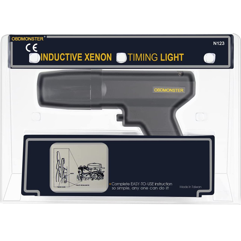 Uus süüteajastuspüstoli masina ajastus auto mootorrattale 12V Professionaalsed autode vilkurid Auto diagnostika tööriistad