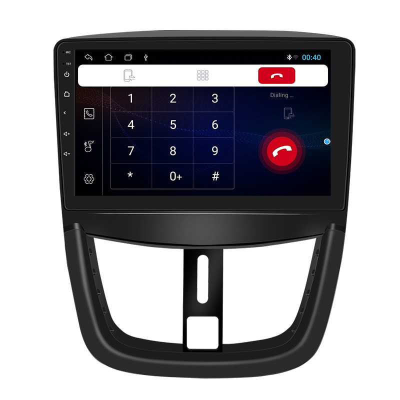 Android 12 Auto radio, kas paredzēts Peugeot 207 207CC 2006-2015, automašīnas multivides atskaņotājs GPS navigācijas galvas bloks Stereo video Android Auto